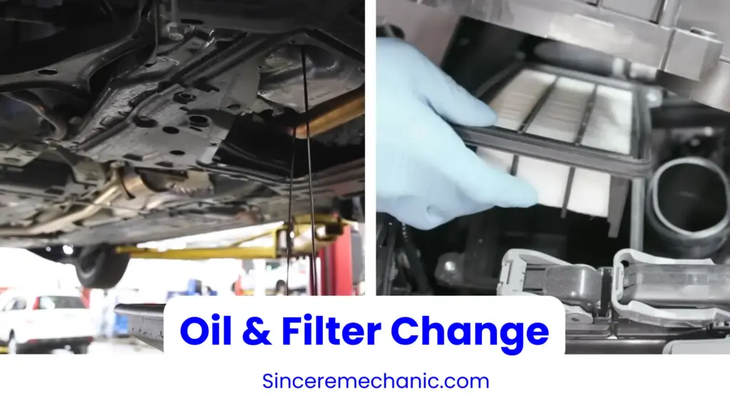 Honda B14 Service Code: Checklist & Maintenance Cost 2 oil and filter change in b14 maintenance