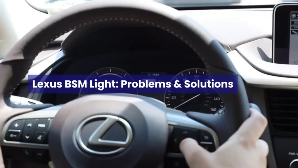 lexus bsm light