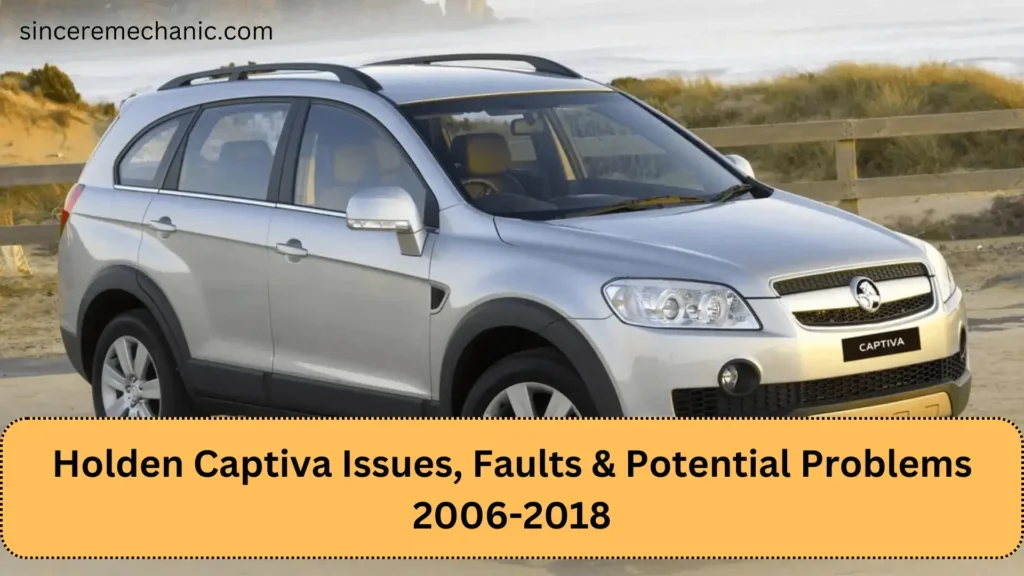 Holden Captiva Issues
