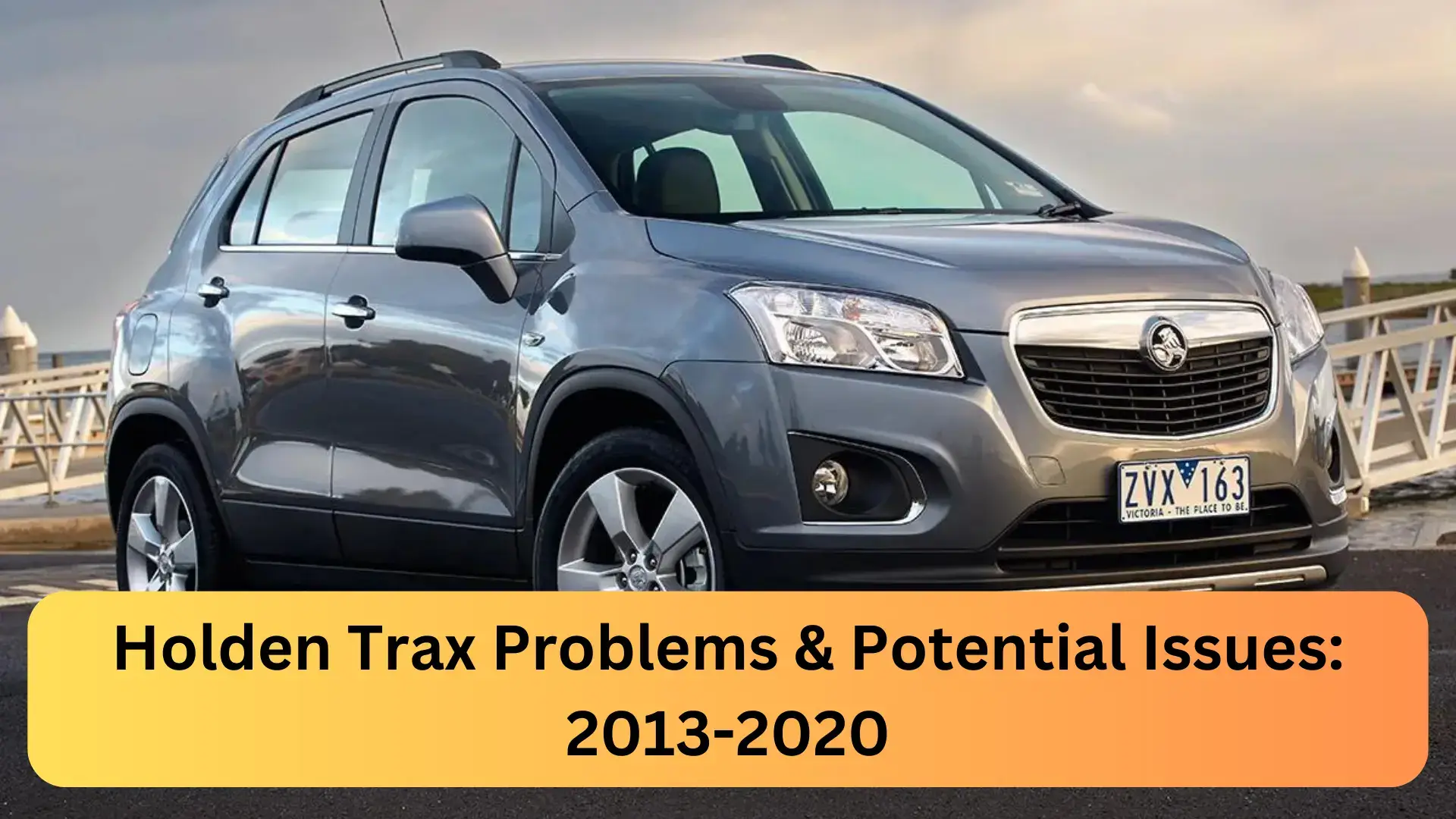 Holden trax problems